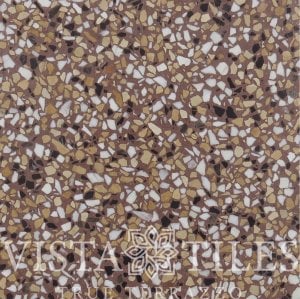 High Quality PRECAST Cement Base Terrazzo Floor / Wall Tile for Indoor and Outdoor Commercial and Residential Project 7x7 (SA-1004-1)