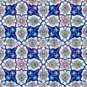 20×20 AC-27 Tile with Rumi Pattern