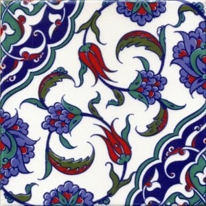 20×20 AC-44 Ottoman Pattern Tile Tile