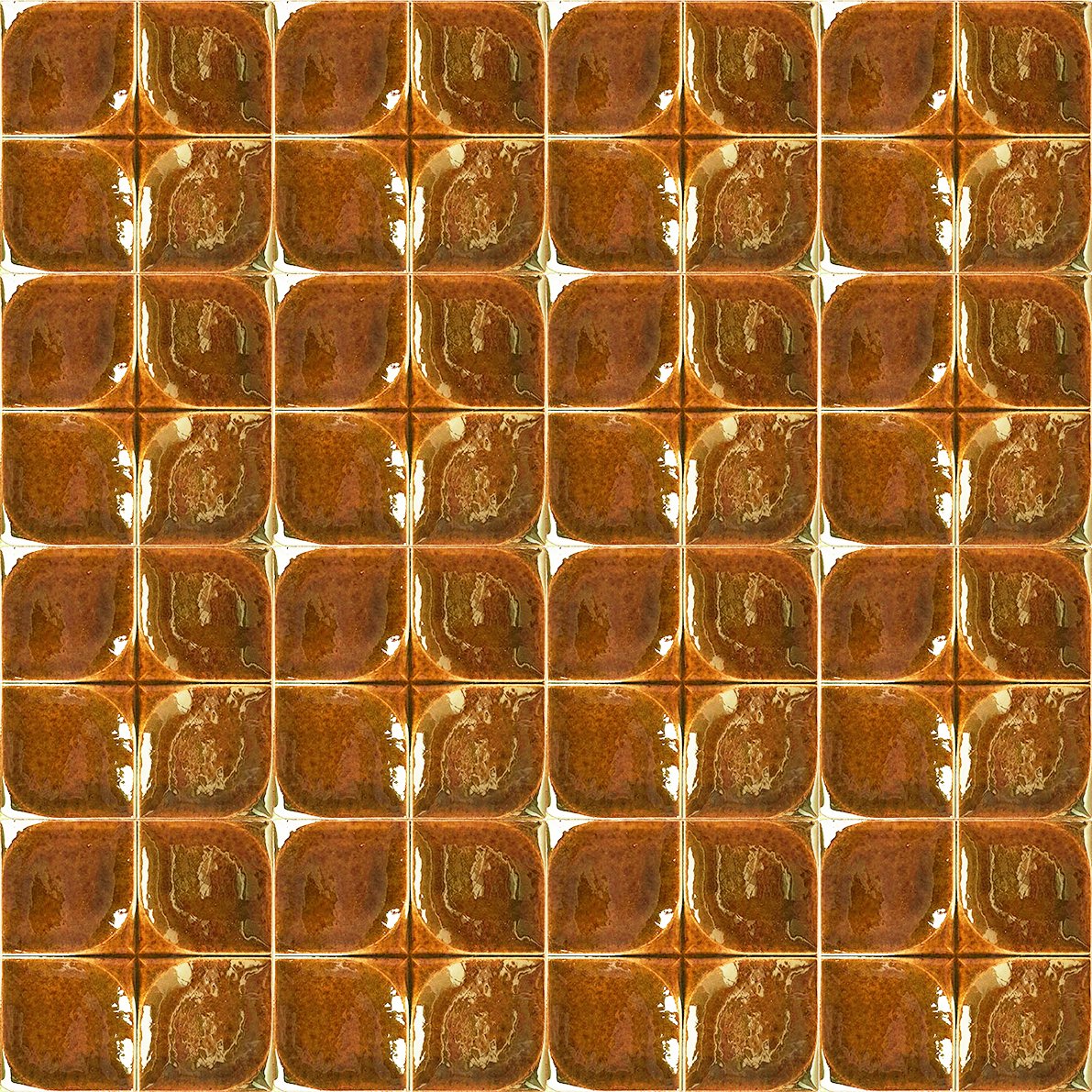 12.5×12.5 cm Defakto Caramel Model Ceramic Tile, 1 sqm2 (10 sqf ) ,set of 1 m2 ,64 pcs Unique turkish tiles,relief tile,ceramic tiles,